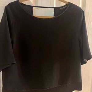 Banana Republic Black Crop Top
